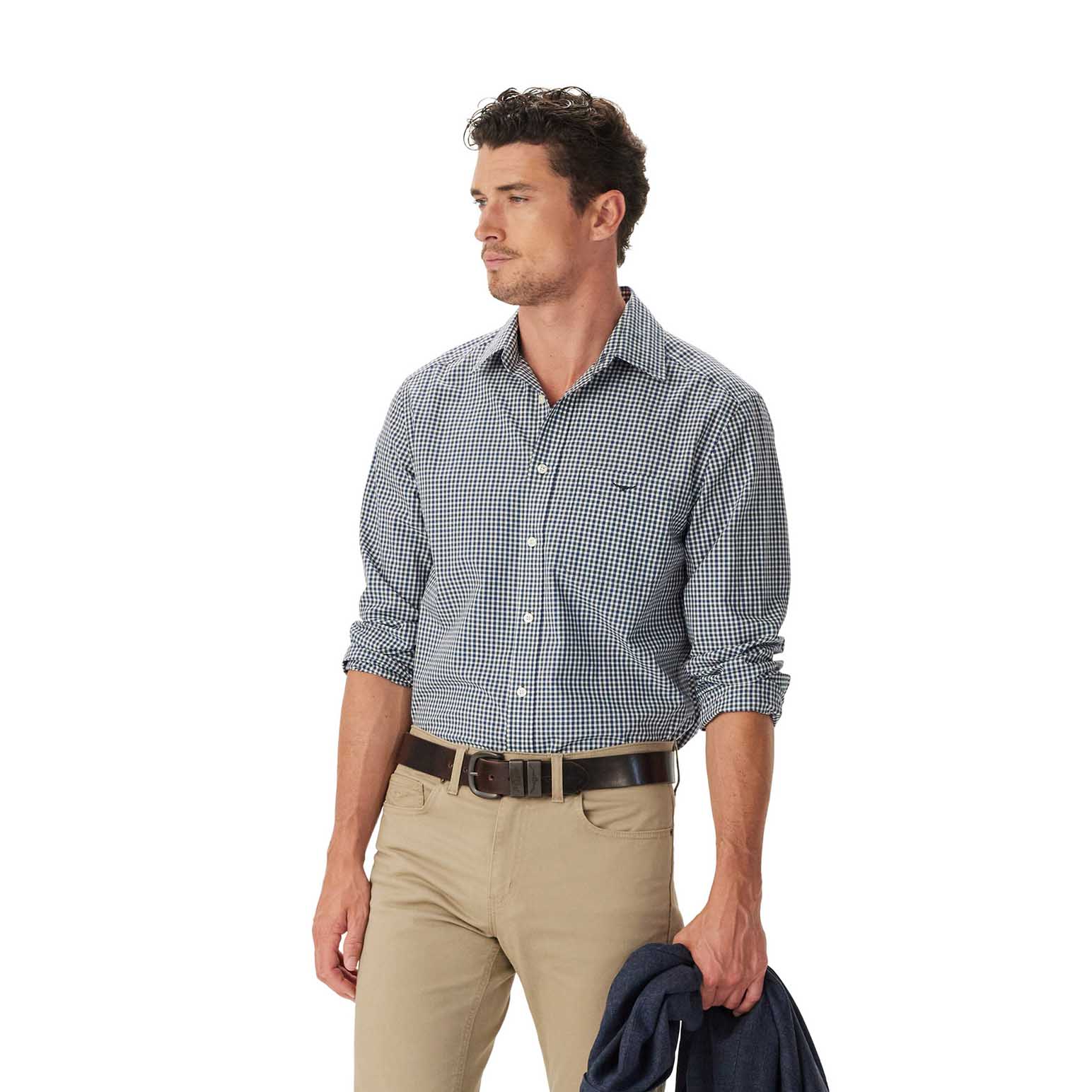 R.M. Williams Mogo Poplin Check Shirt